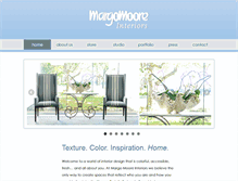 Tablet Screenshot of margomoore.com